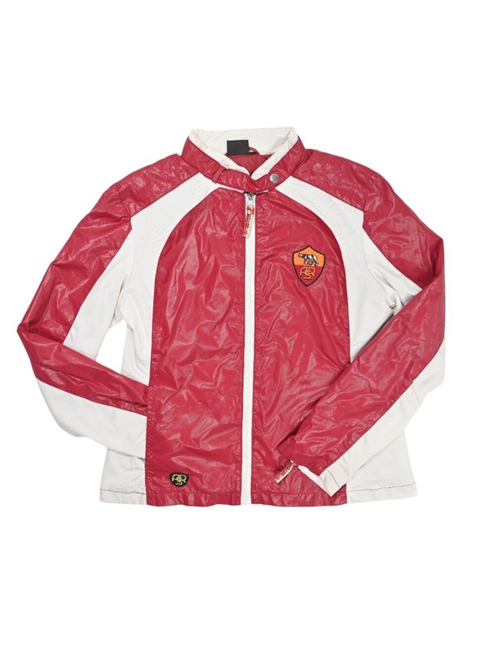 AS Roma Vintage Kids Jacket in Red White